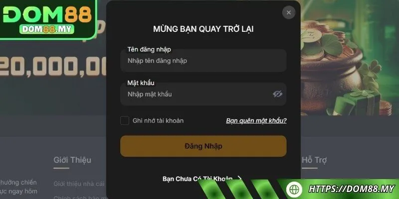 3 bước bạn đã đăng nhập vào hệ thống giải trí số 1