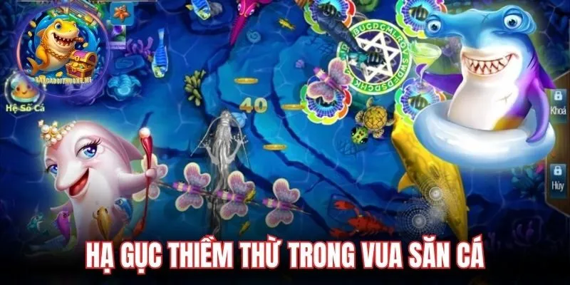 Hạ gục Thiềm Thừ trong vua săn cá