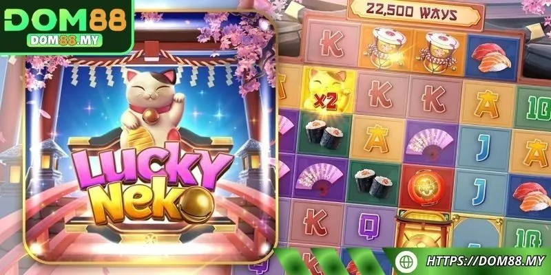 Mèo chiêu tài gần gũi với những hình ảnh quen thuộc