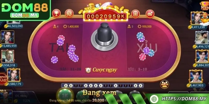 Giải thích về game tài xỉu live