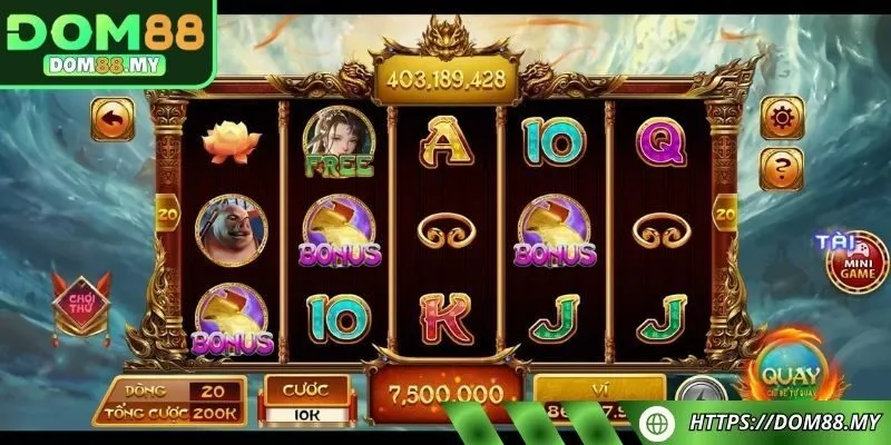 Các hũ được cộng dồn tiền và nổ vào thời điểm đã đầy