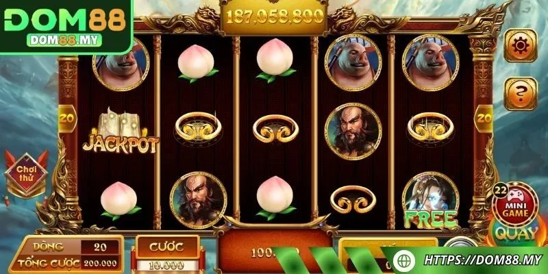 Tỷ lệ thưởng được tối ưu với nhiều lượt quay may mắn