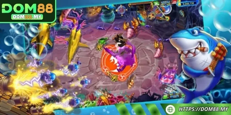 Vua bắn cá sôi động với những sinh vật điểm thưởng cao